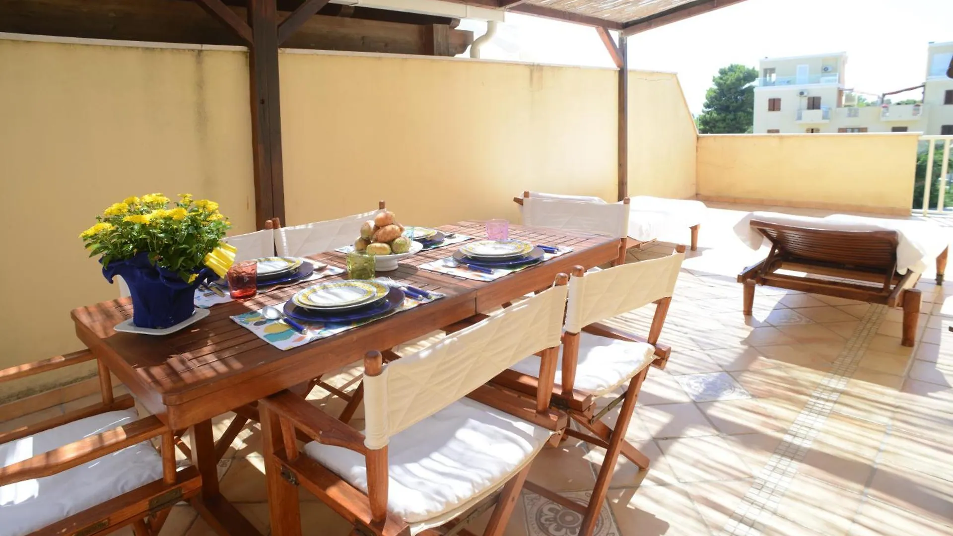 אלגהרו Topfloor Apt With Furnished Terrace Near The Sea 0*,  איטליה